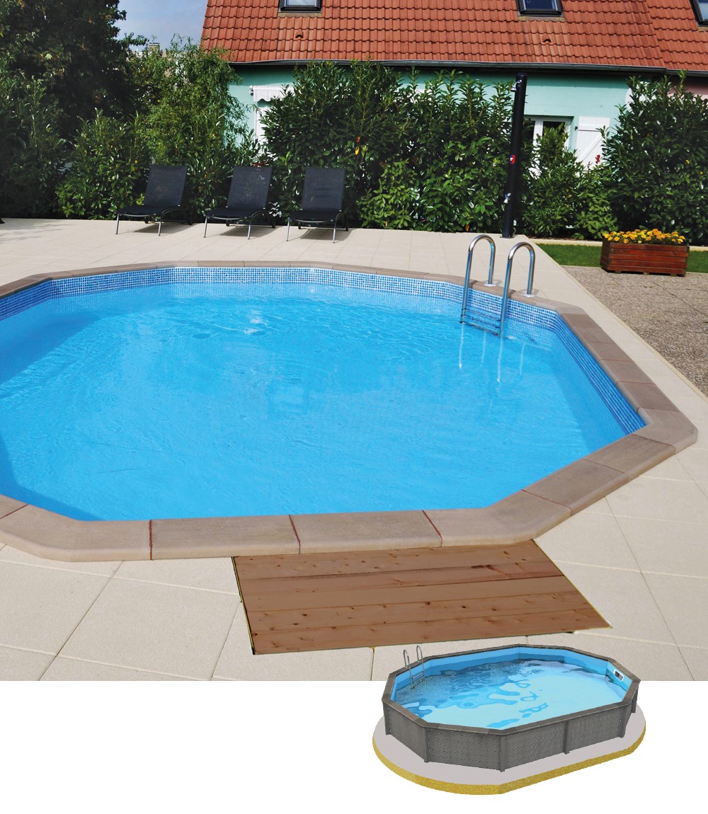 Piscina Naturalis 02 Ovalada 434x596x1,28cm