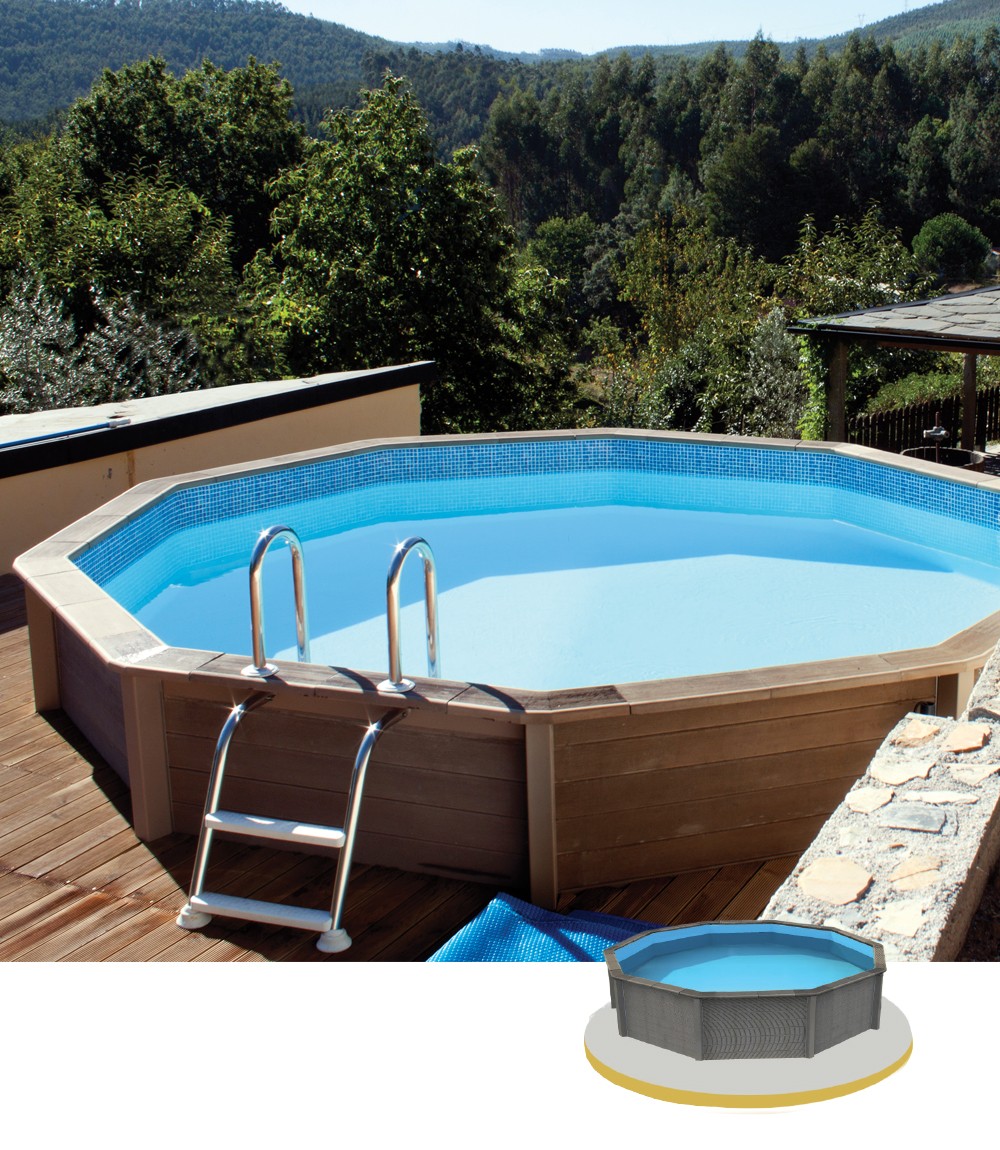 Piscina Naturalis 01 Decagonal 4,55x4,55x1,43cm