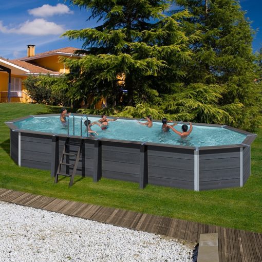 Piscina Gre avantgarde ovalada 664x386 led blanco