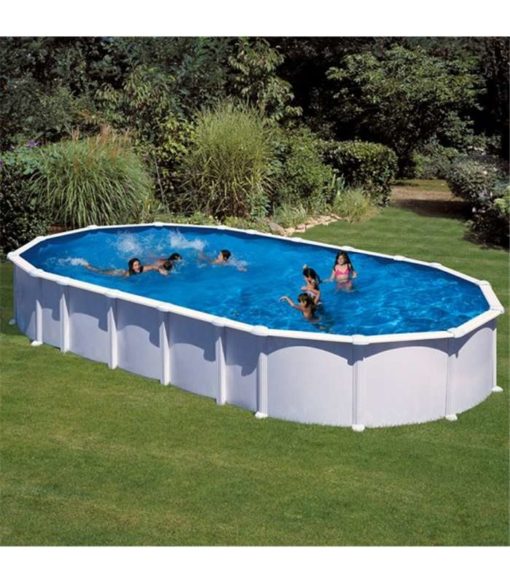 Piscina Gre Haiti Ovalada Blanca 1000x550x132