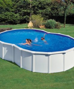 Piscina Gre Varadero En Ocho Blanca 500x340x120