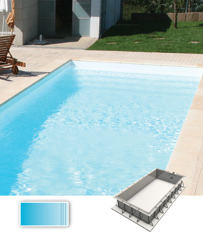 Piscina Soleo Orlando R15 Escalera Interior